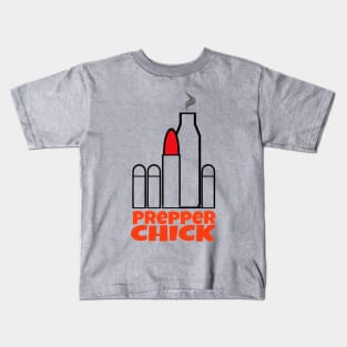 Prepper Chick Kids T-Shirt